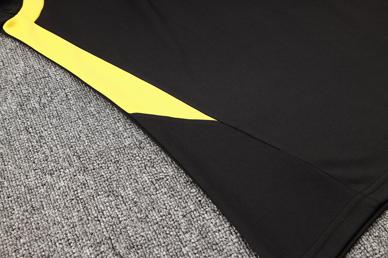 Conjunto Treino Joma - Preto/Amarelo