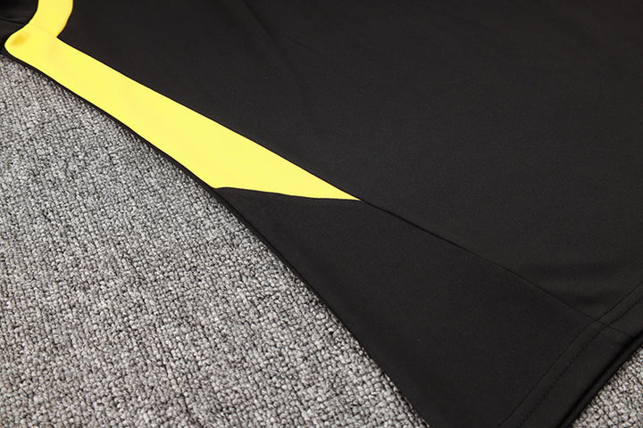 Conjunto Treino Joma - Preto/Amarelo