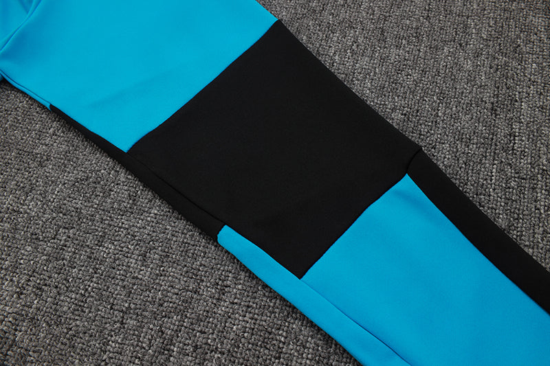 Conjunto Treino Joma - Azul Claro/Preto