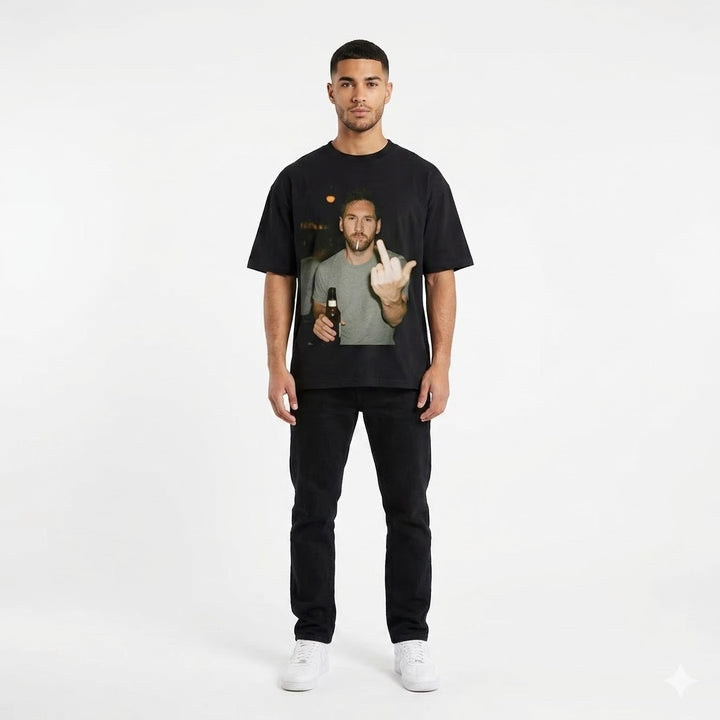Camiseta Masculina Messi - Preto