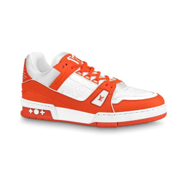 Louis Vuitton Trainer – Laranja/Branco