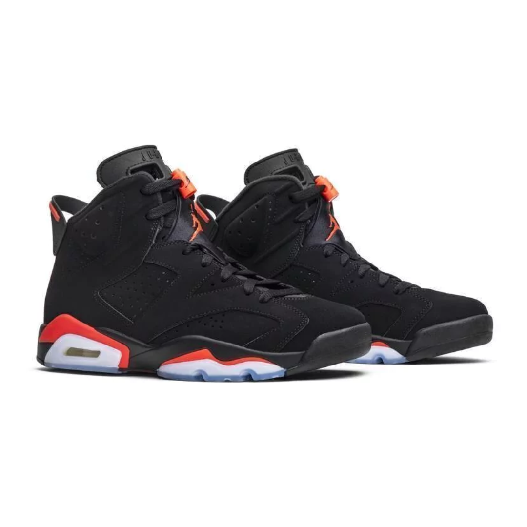 Jordan 6 Retro - Preto/Laranja