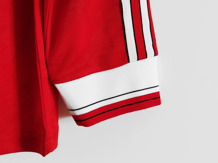 Camisa Retrô Manchester Unitd 1986/88 Home Manga Longa – Belt Sports
