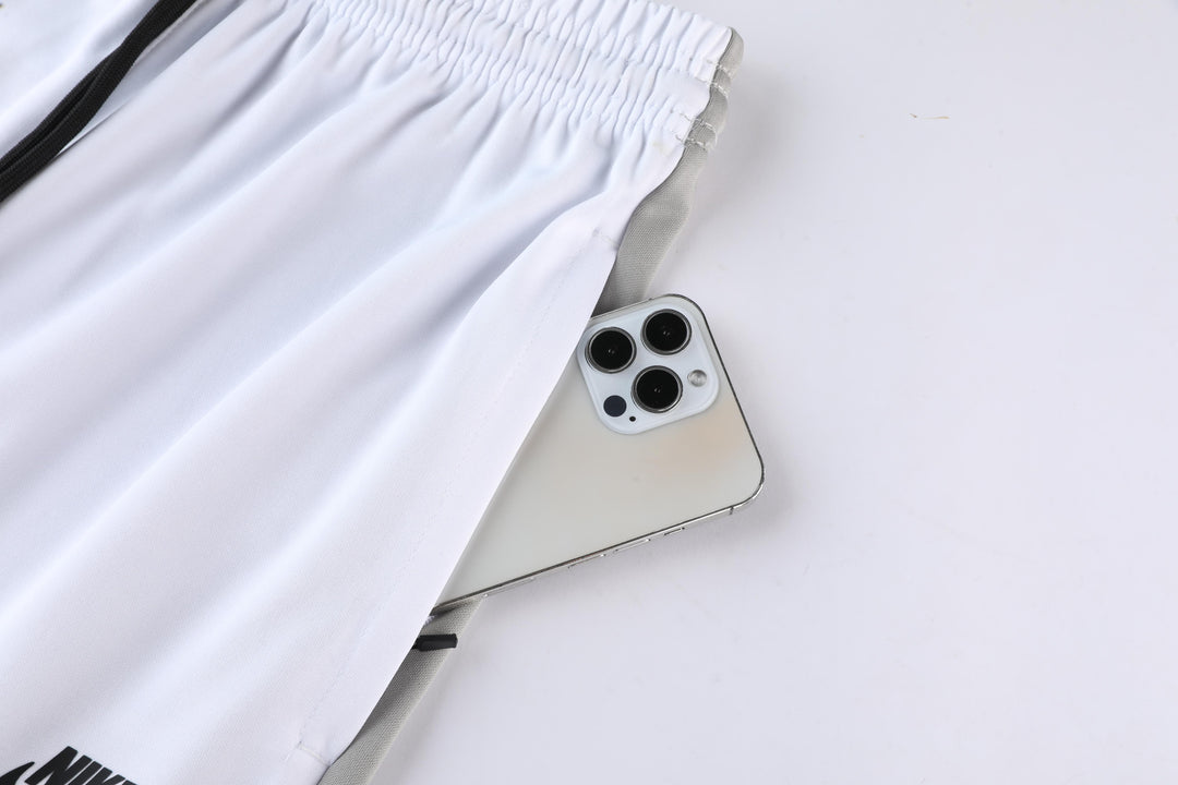 Kit Calça Nike - Cinza Claro/Branco