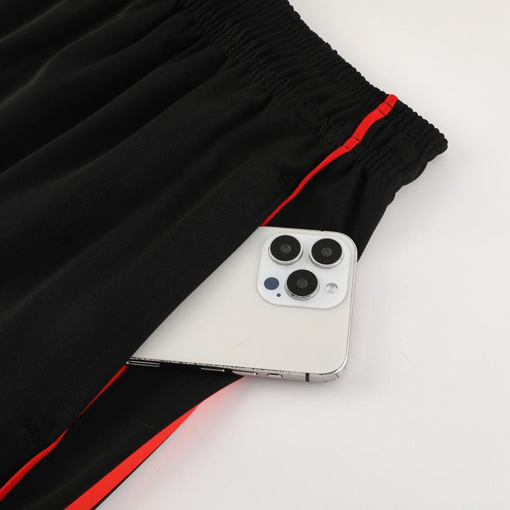 Kit Adidas - Vermelho/Cinza