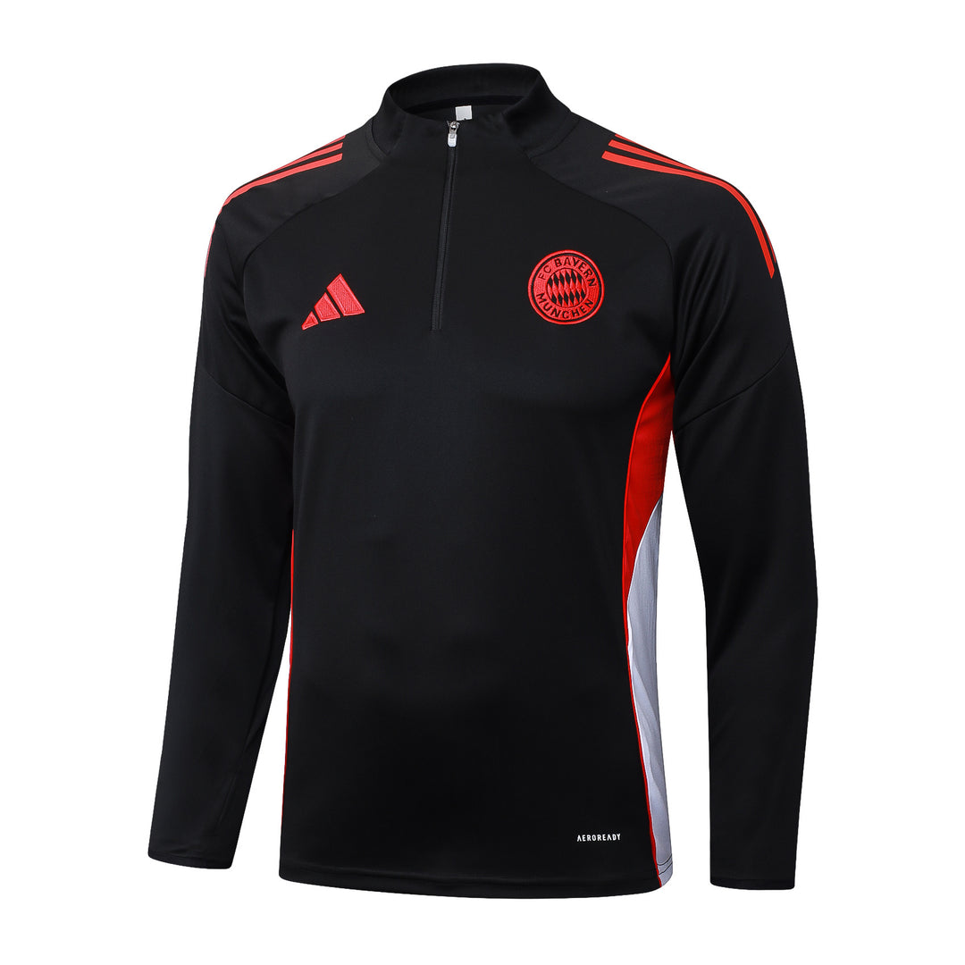 Blusão Bayern de Munich 2025/26 - Preto/Vermelho