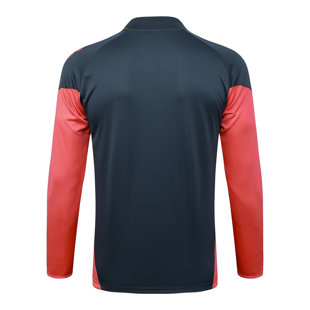 Blusão Bayern de Munich 2025/26 - Cinza/Vermelho Claro