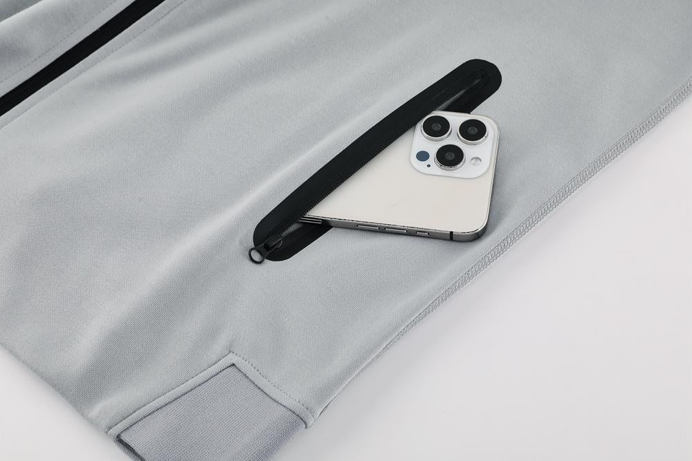 Jaqueta Nike Tech Fleece - Cinza Claro
