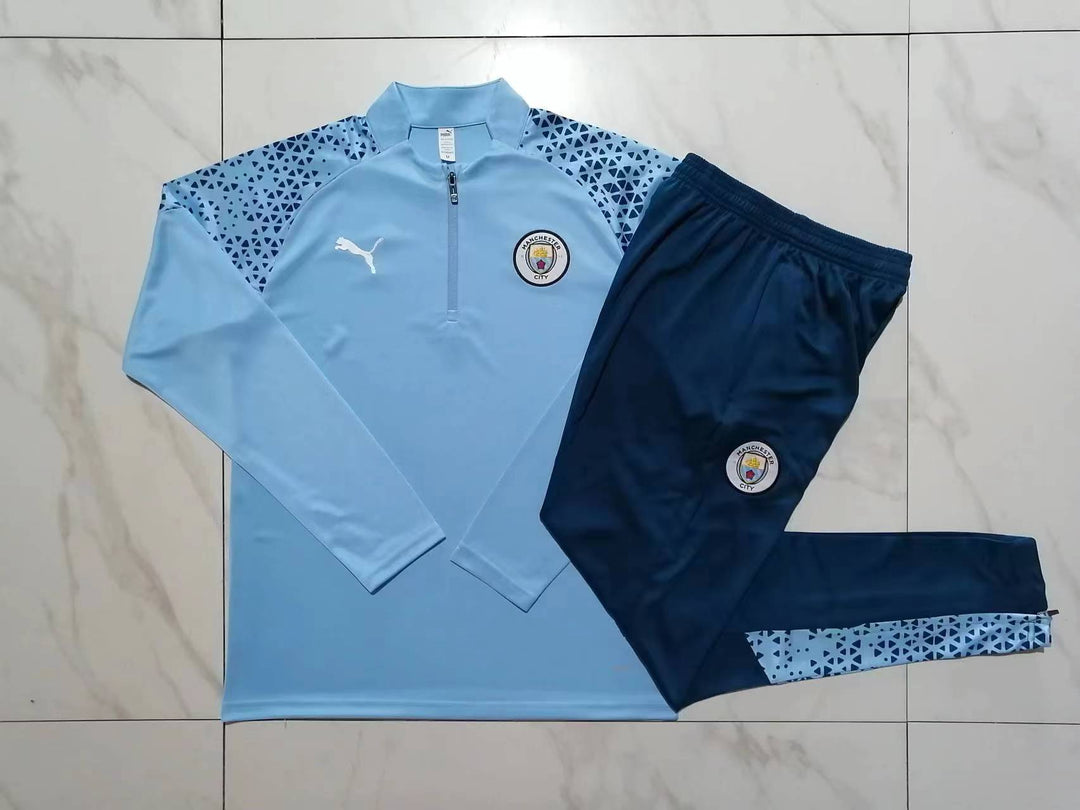 Conjunto Treino Manchester City 23/24 - Azul