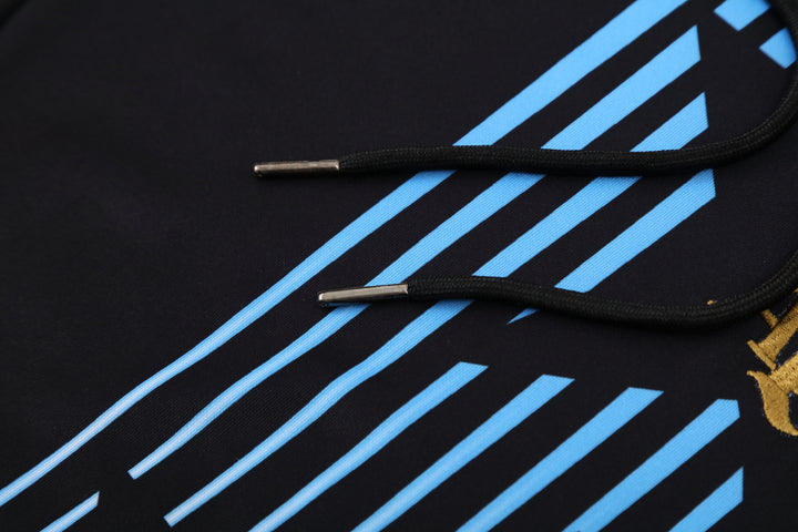 Conjunto Argentina 2025/26 Preto - Capuz