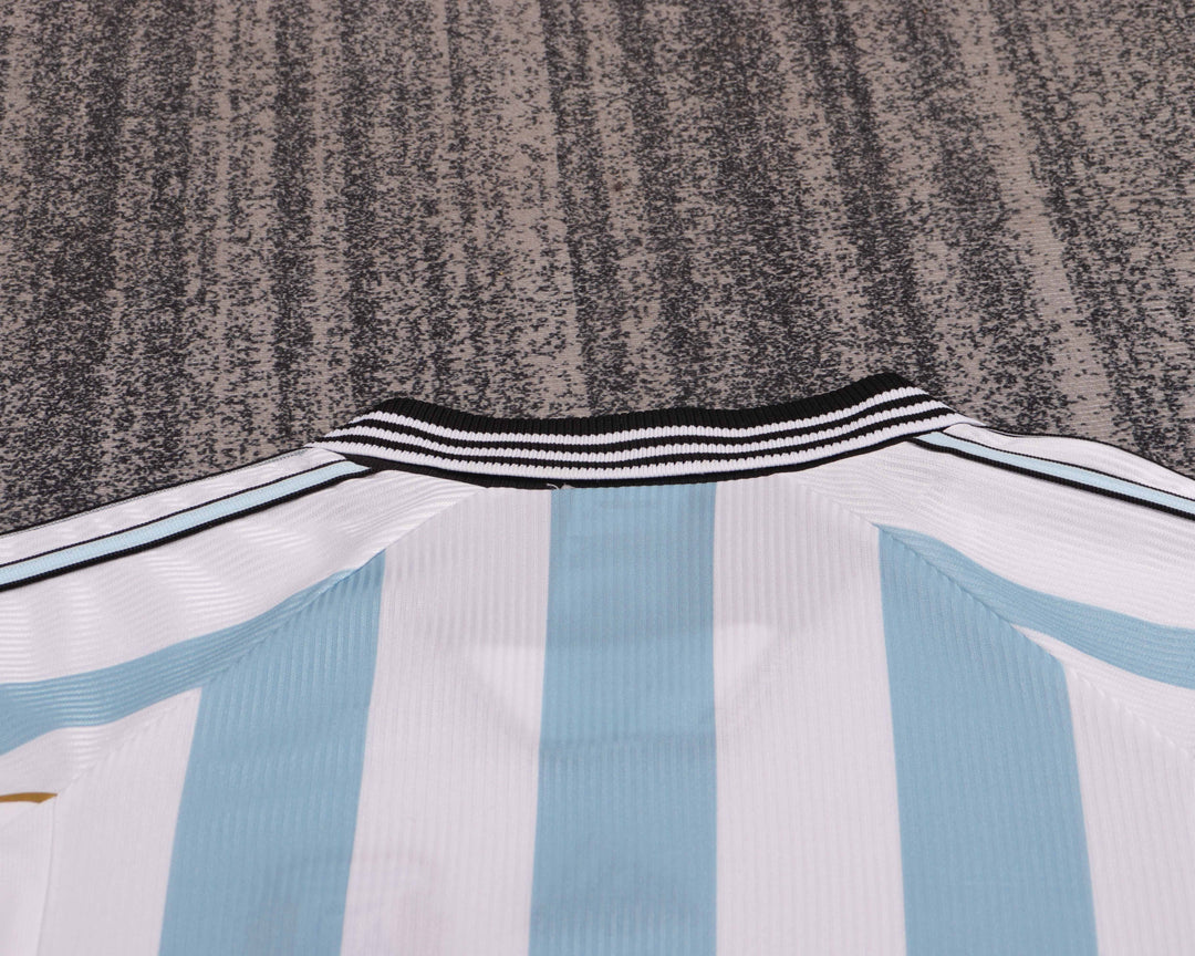 Camisa Retrô Argentina 1998 Home Infantil – Belt Sports