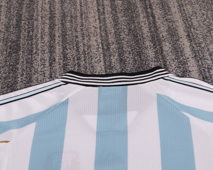 Camisa Retrô Argentina 1998 Home Infantil – Belt Sports