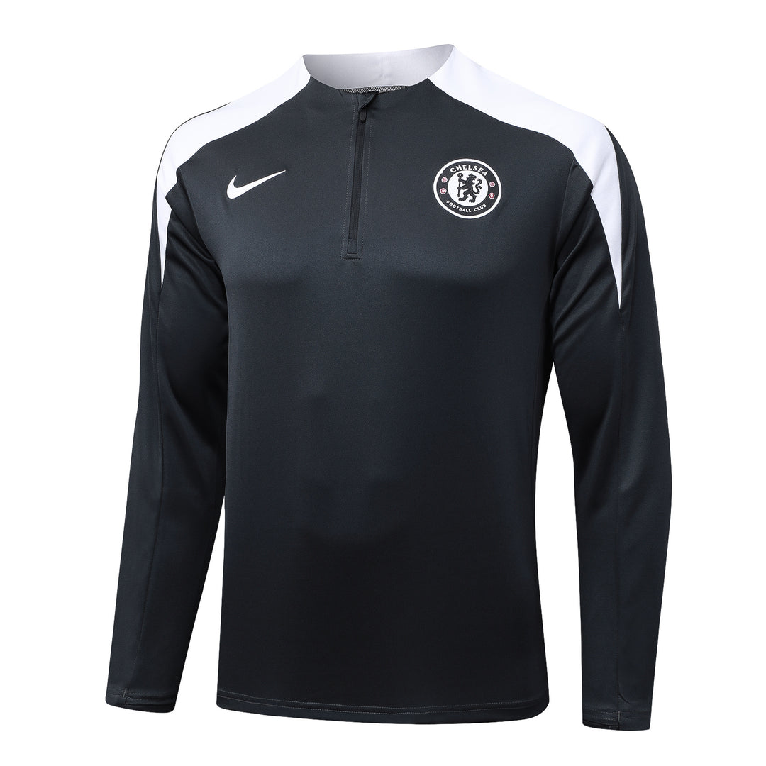 Blusão Chelsea 2025/26 - Preto/Branco