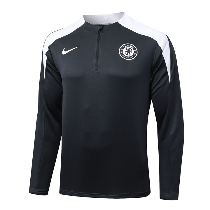 Blusão Chelsea 2025/26 - Preto/Branco