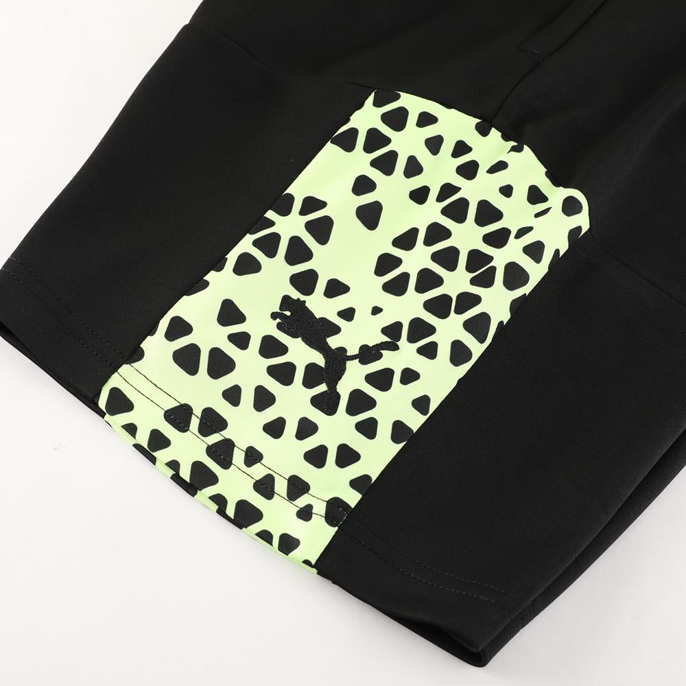 Short Treino Puma - Preto/Verde Claro