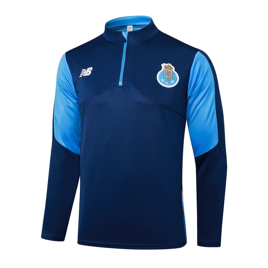 Blusão Porto 2025/26 - Azul Escuro/Azul Claro