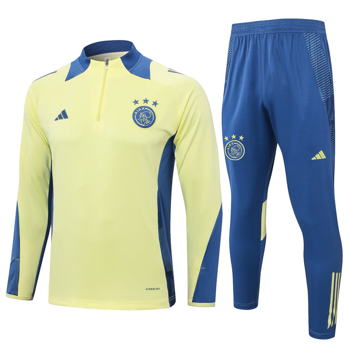 Conjunto Treino Ajax 24/25 - Amarelo Claro