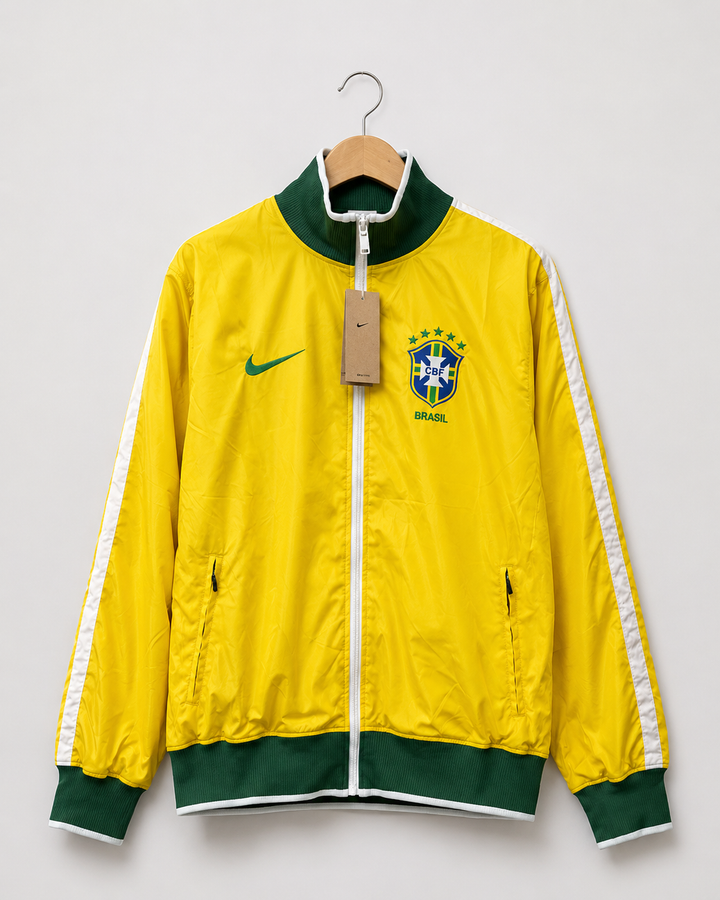 Jaqueta Corta Vento Brasil 2010/11 - Amarelo