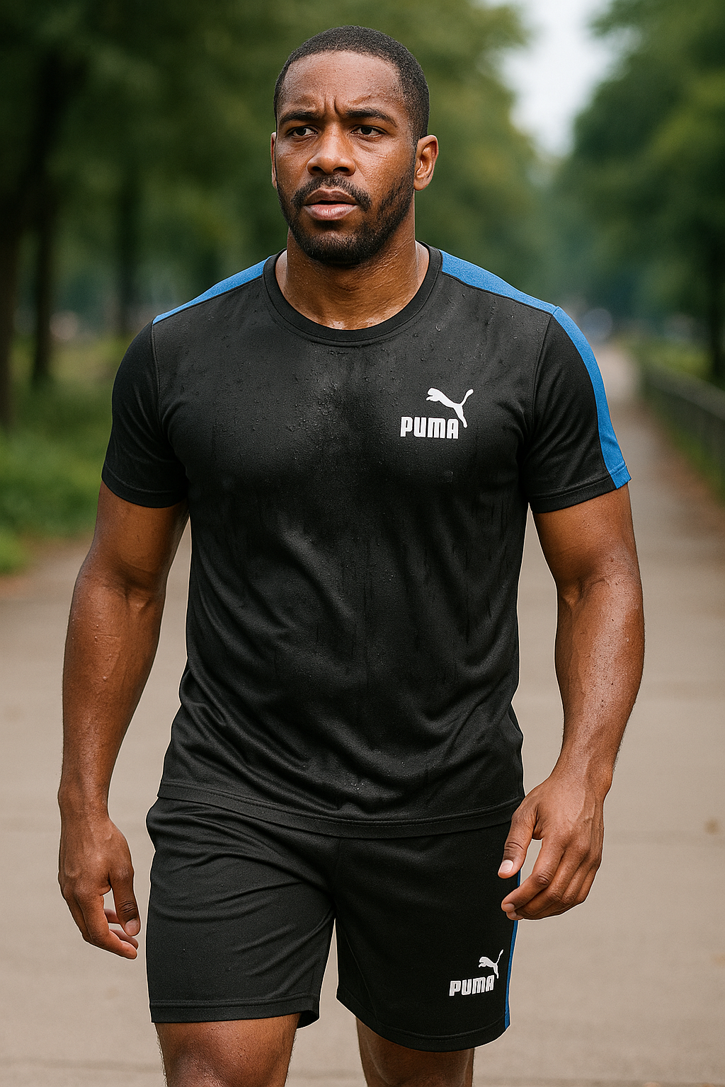 Kit Puma - Preto/Azul