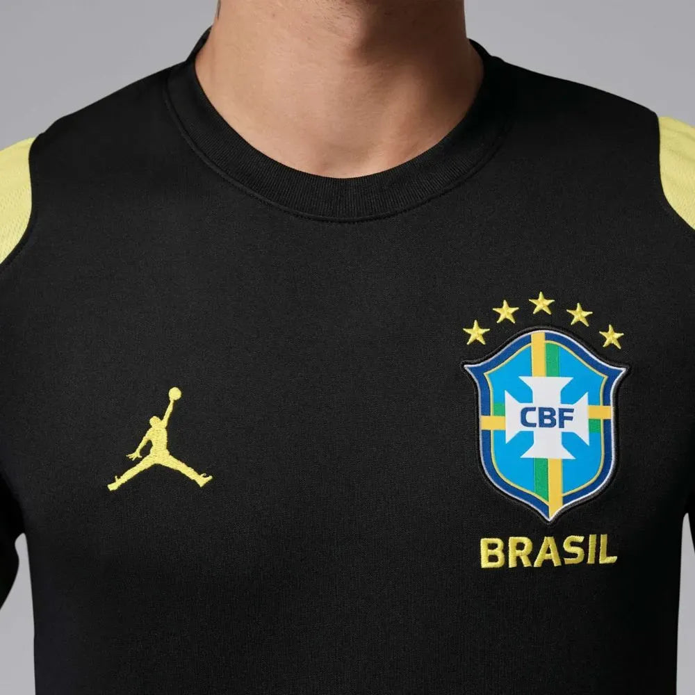 Camisa Treino Brasil 2026 - Preta