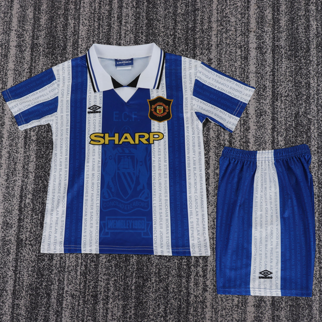 Camisa Retrô Manchester United 1994/95 Third Infantil – Belt Sports
