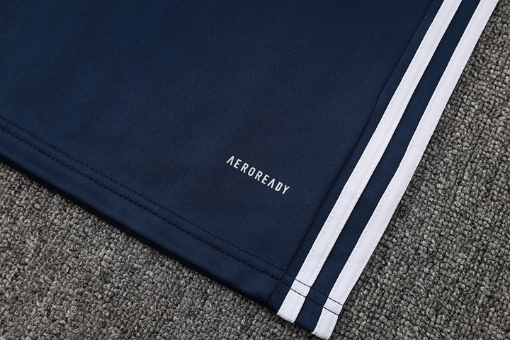 Blusão Treino Adidas - Azul marinho/Vermelho