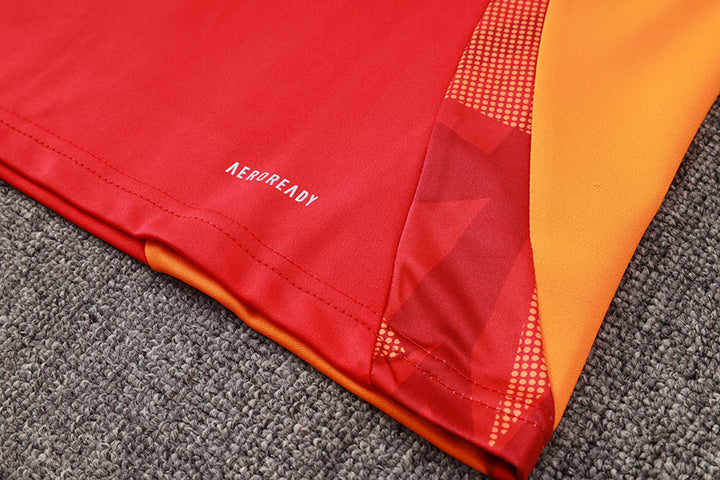 Blusão Treino Adidas - Vermelho/Laranja
