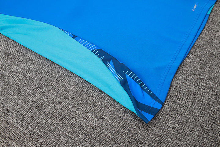 Conjunto Treino Adidas - Azul/Preto