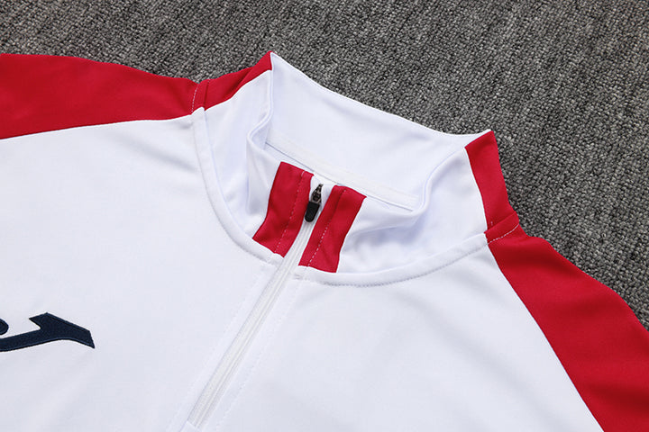 Conjunto Treino Joma - Branco/Azul marinho