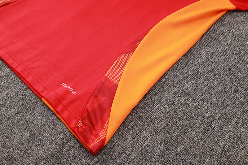 Blusão Treino Adidas - Vermelho/Laranja