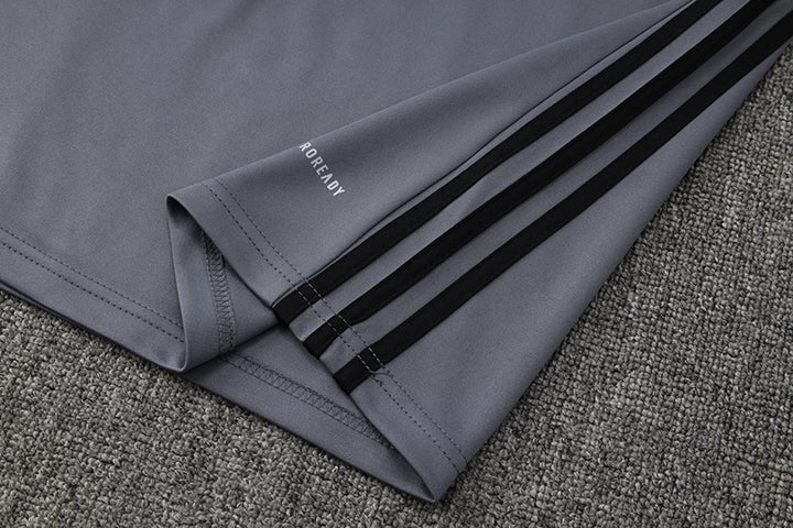 Blusão Treino Adidas - Cinza/Preto
