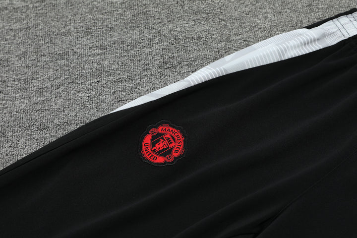 Conjunto Manchester United 2024/25 Vermelho/Preto - Capuz