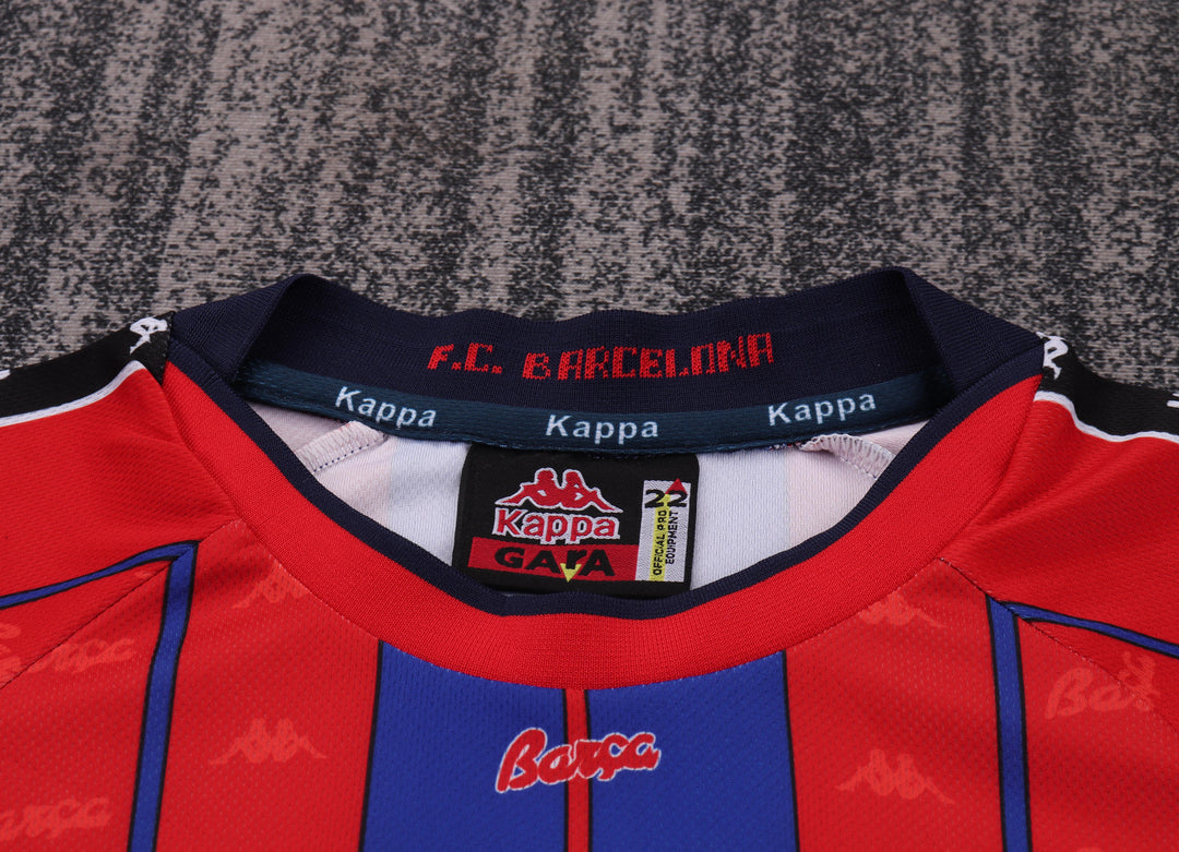 Camisa Retrô Barcelona 1997/98 Home Infantil – Belt Sports