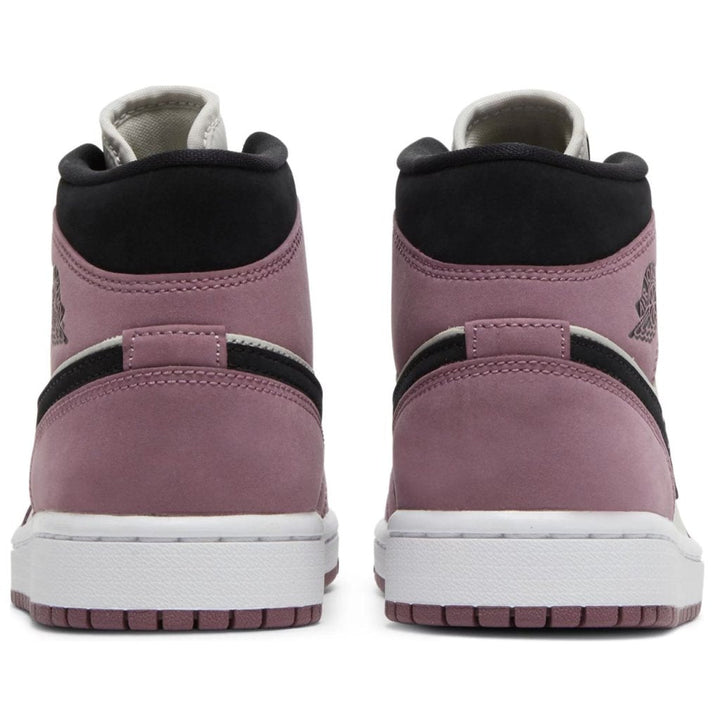 Jordan 1 Mid SE - Off White/Vinho Claro/Preto