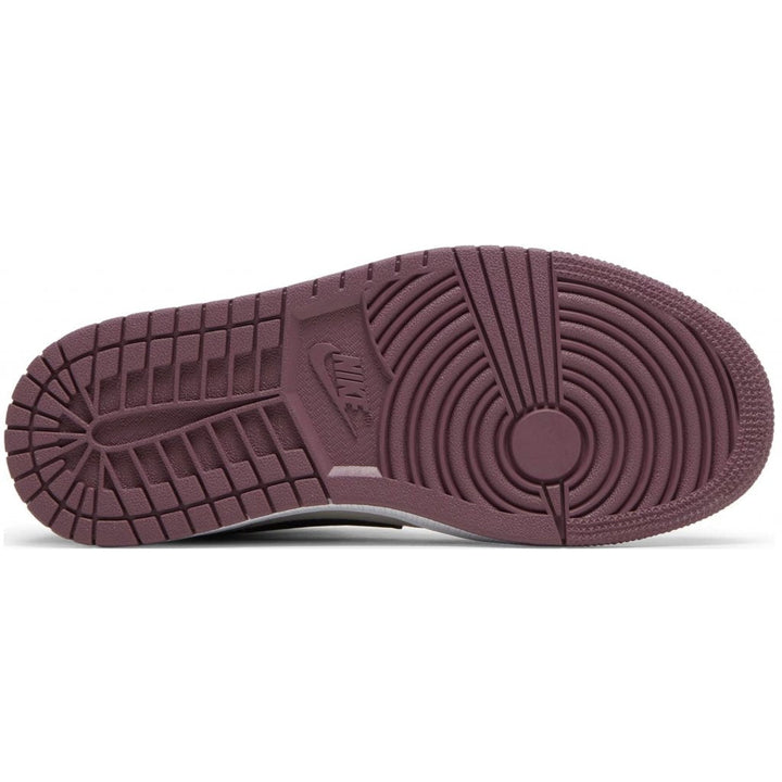 Jordan 1 Mid SE - Off White/Vinho Claro/Preto