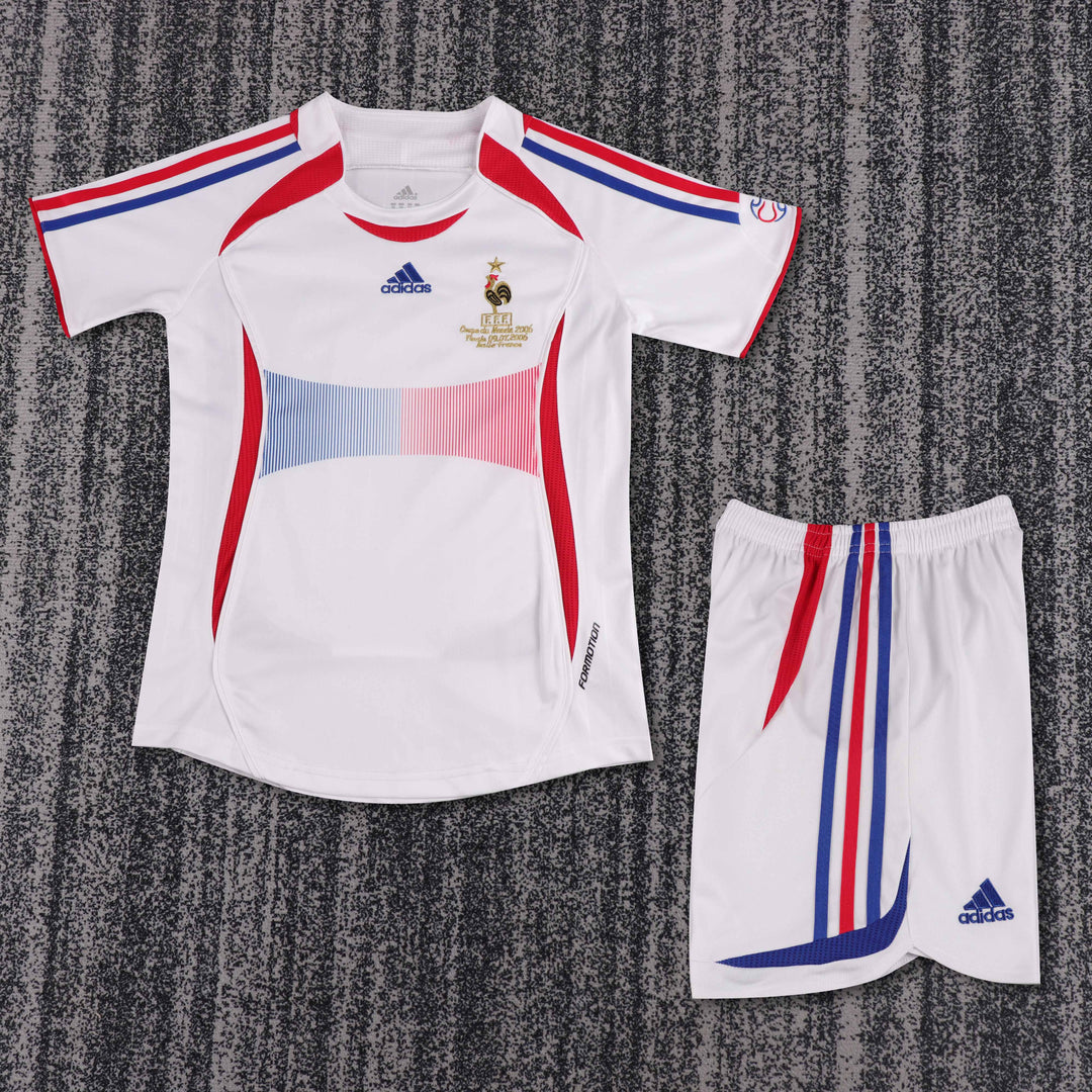 Camisa Retrô França 2006 Away Infantil – Belt Sports