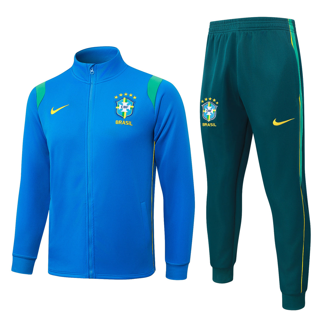 Conjunto Brasil 26/27 - Azul/Verde