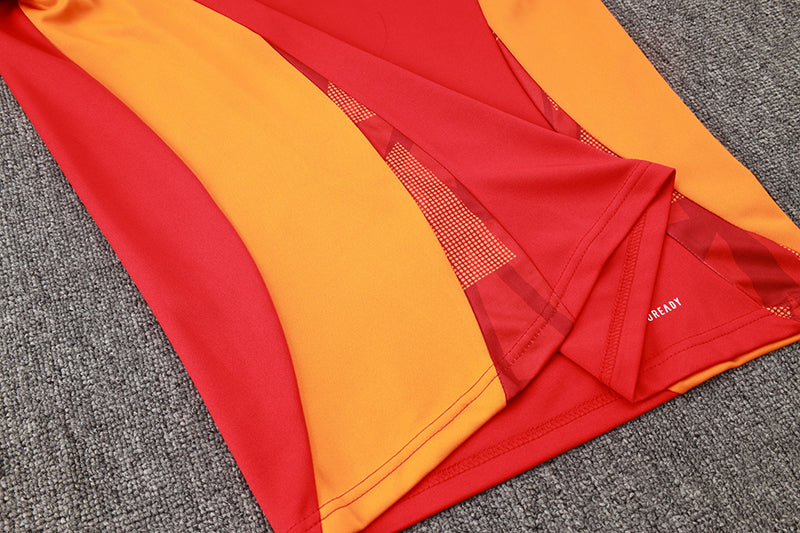 Blusão Treino Adidas - Vermelho/Laranja