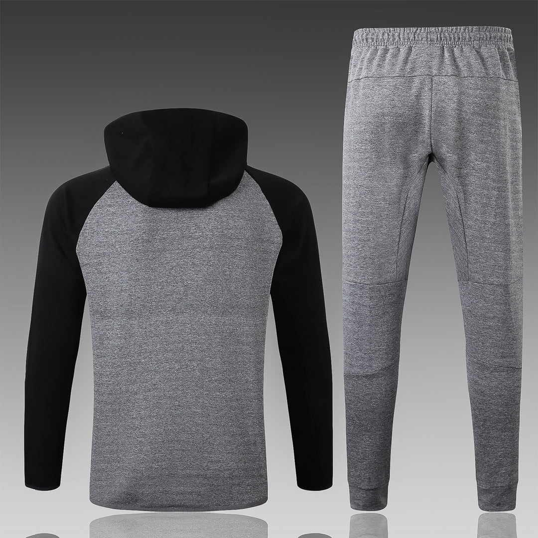 Conjunto Nike Tech Fleece - Cinza/Preto