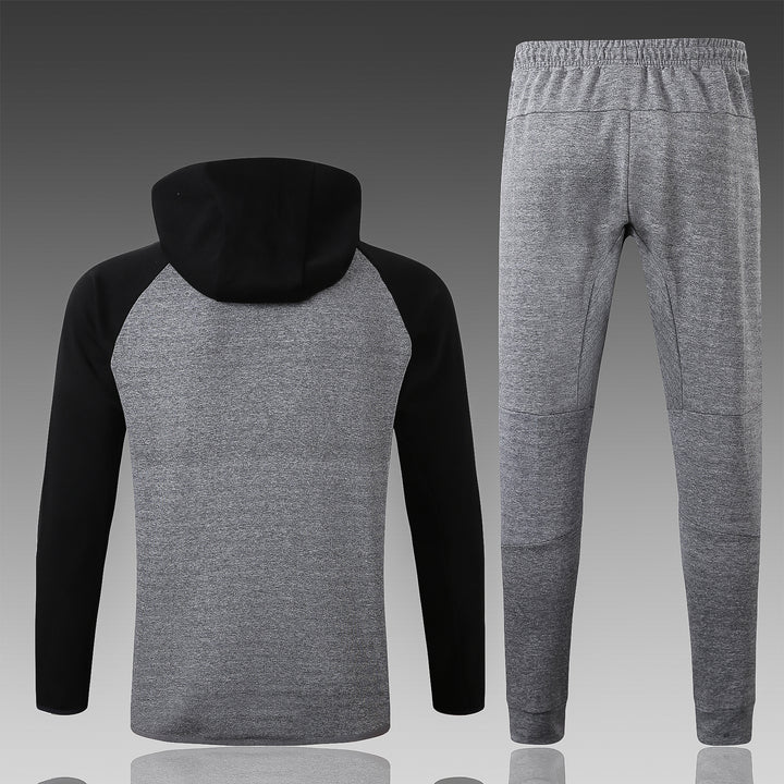 Conjunto Nike Tech Fleece - Cinza/Preto