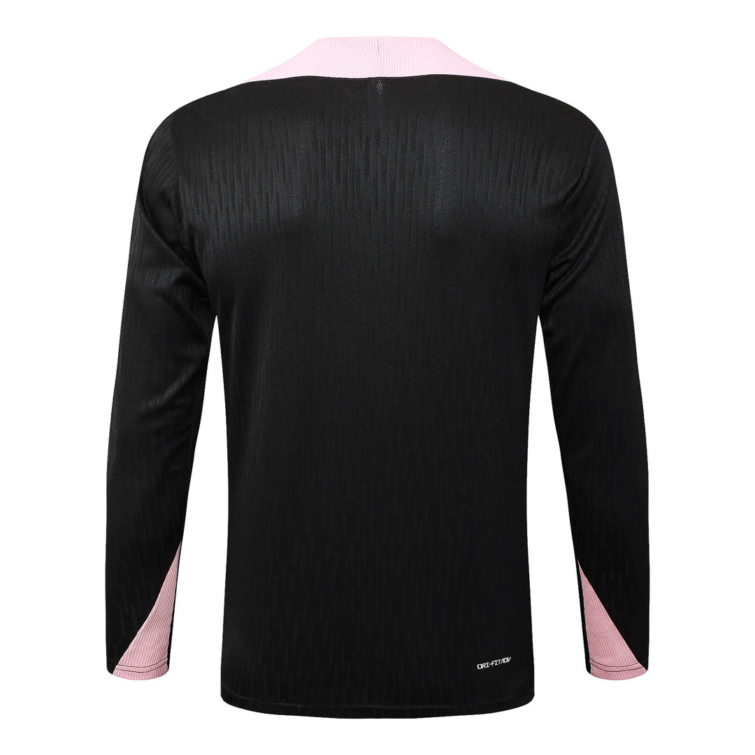 Blusão PSG 2025/26 - Preto/Rosa Claro
