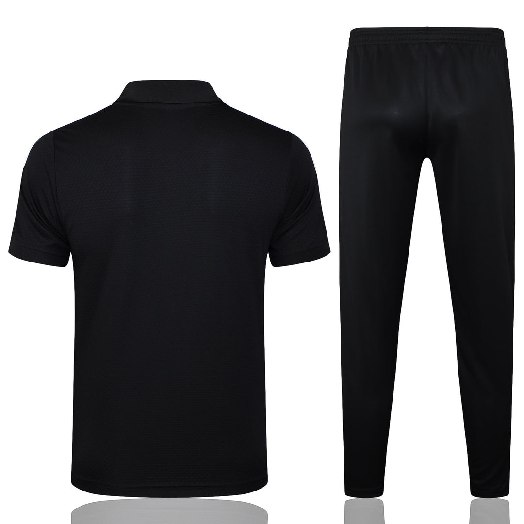 Kit Polo Manchester United 25/26 - Preto