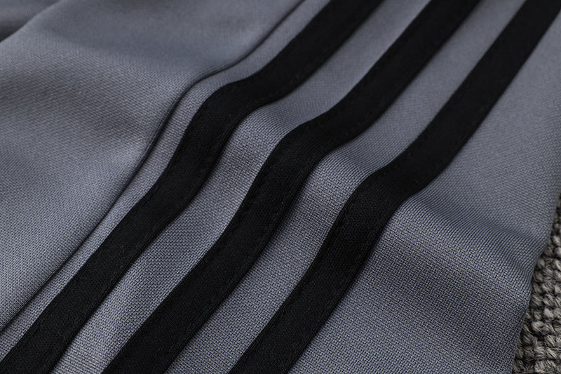 Blusão Treino Adidas - Cinza/Preto
