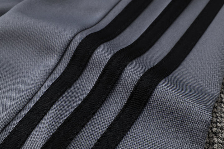 Blusão Treino Adidas - Cinza/Preto