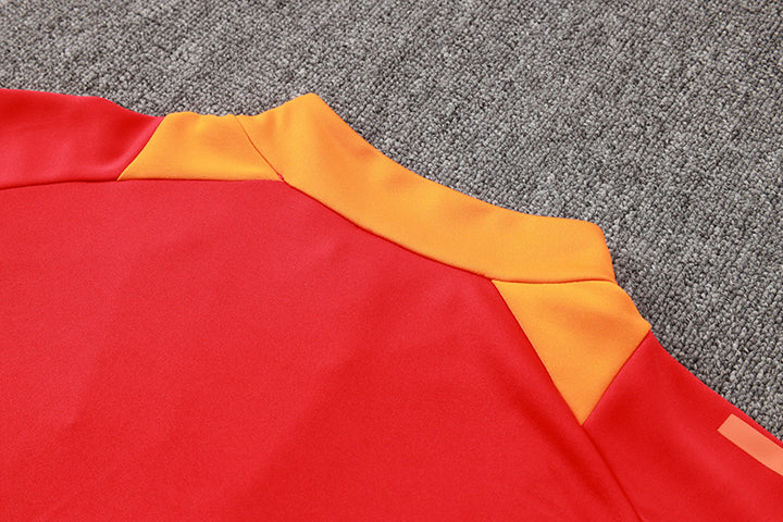 Blusão Treino Adidas - Vermelho/Laranja