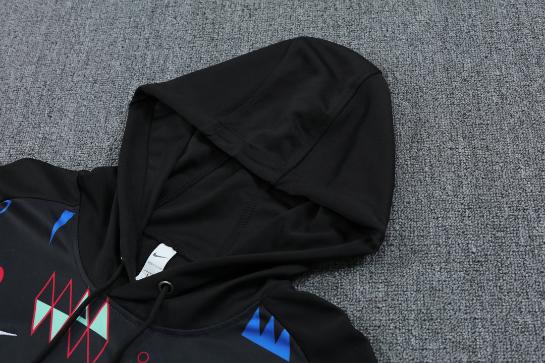 Conjunto Portugal 2024/25 Preto II - Capuz
