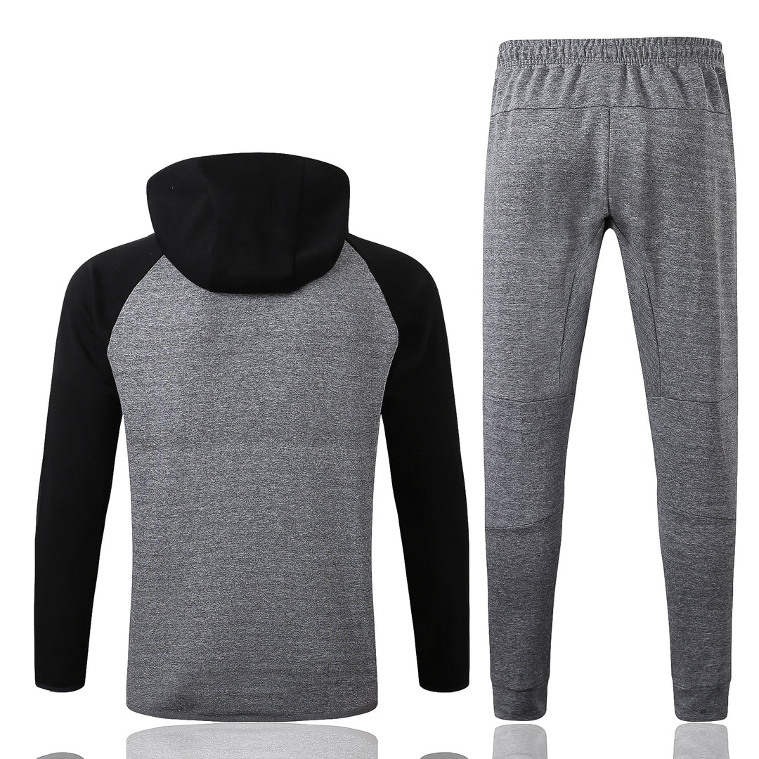 Conjunto Nike Tech Fleece - Cinza/Preto