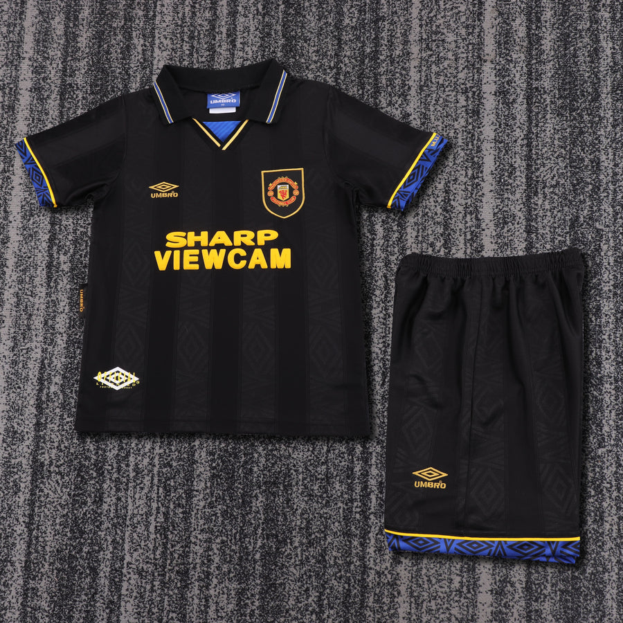 Camisa Retrô Manchester United 1993/94 Away Infantil – Belt Sports