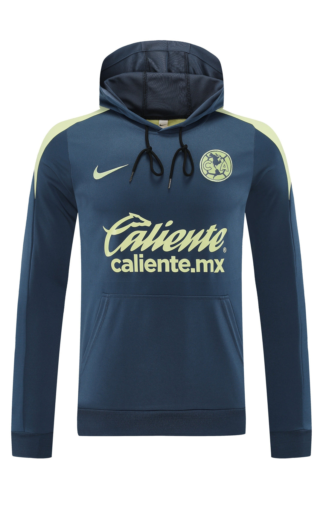 Blusão Club América 2025/26 Cinza Azulado - Capuz