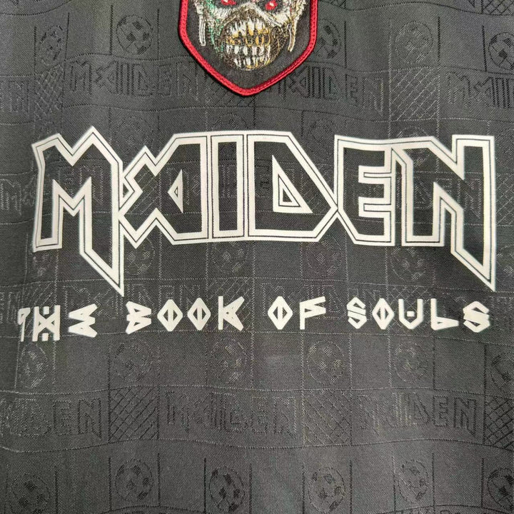 Camisa Retrô West Ham x Iron Maiden 2016 Away